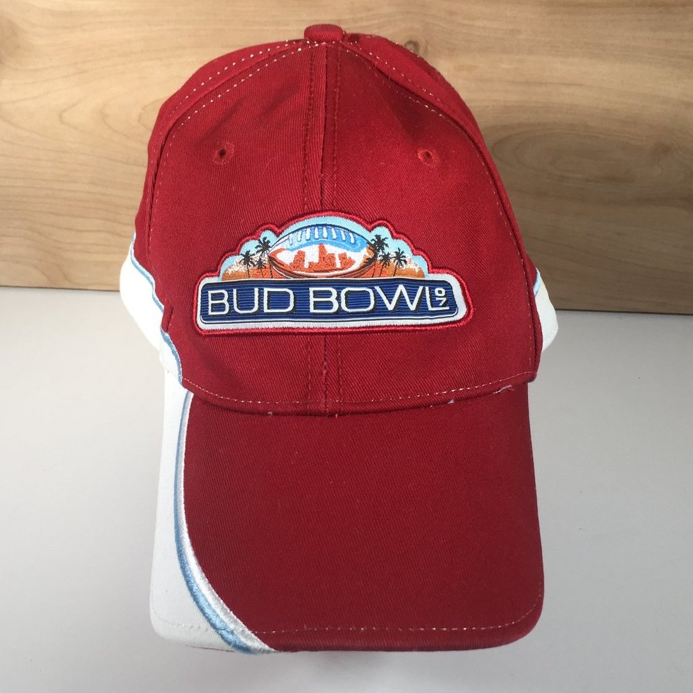 Budweiser Bud Bowl 2007 Adjustable Hat - Dad Hat - Drinkin' Hat